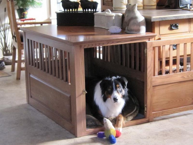 Custom Wooden Dog Crates