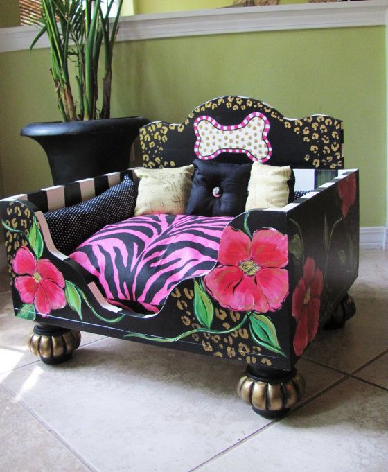 Pink Luxury Dog Beds