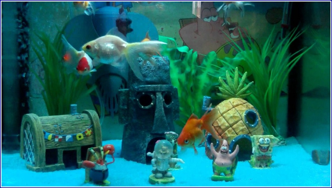 Spongebob Squarepants Fish Tank Accessories