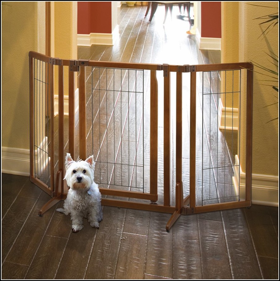 Freestanding Dog Gates With Door